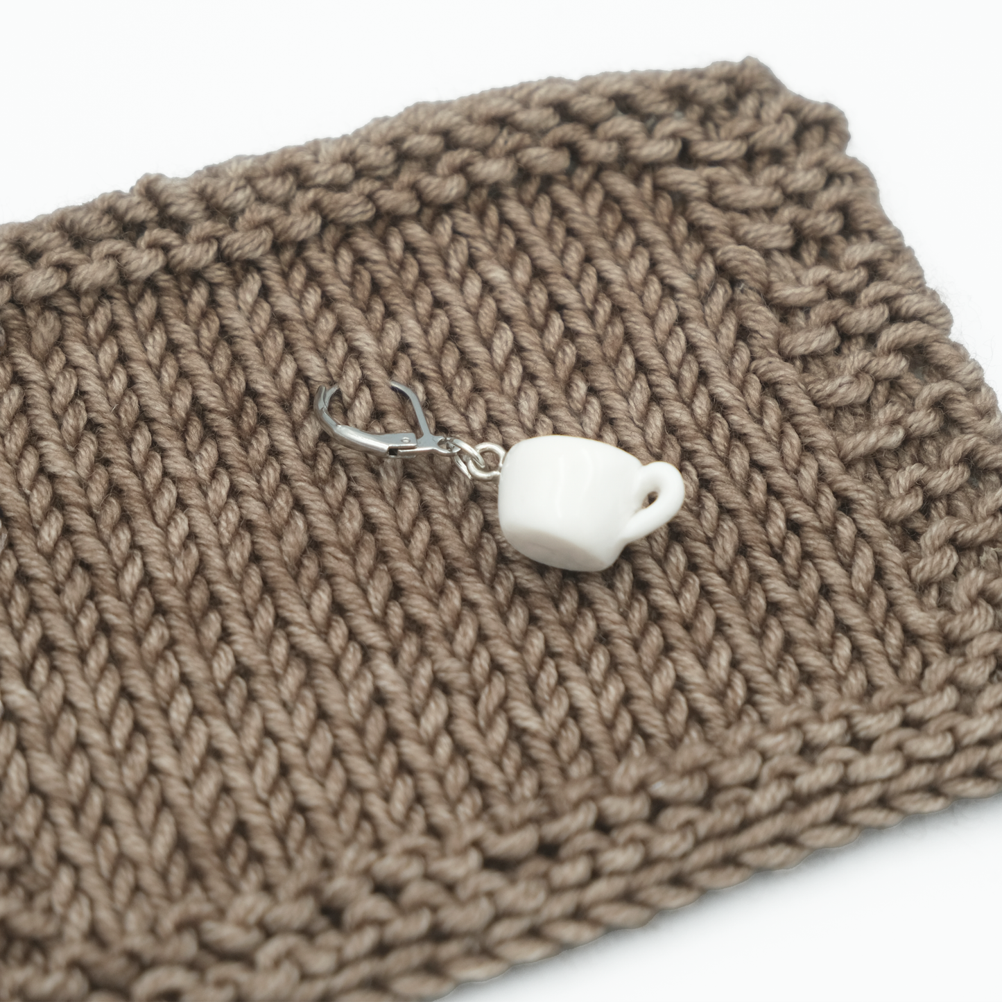 hot choc stitch marker