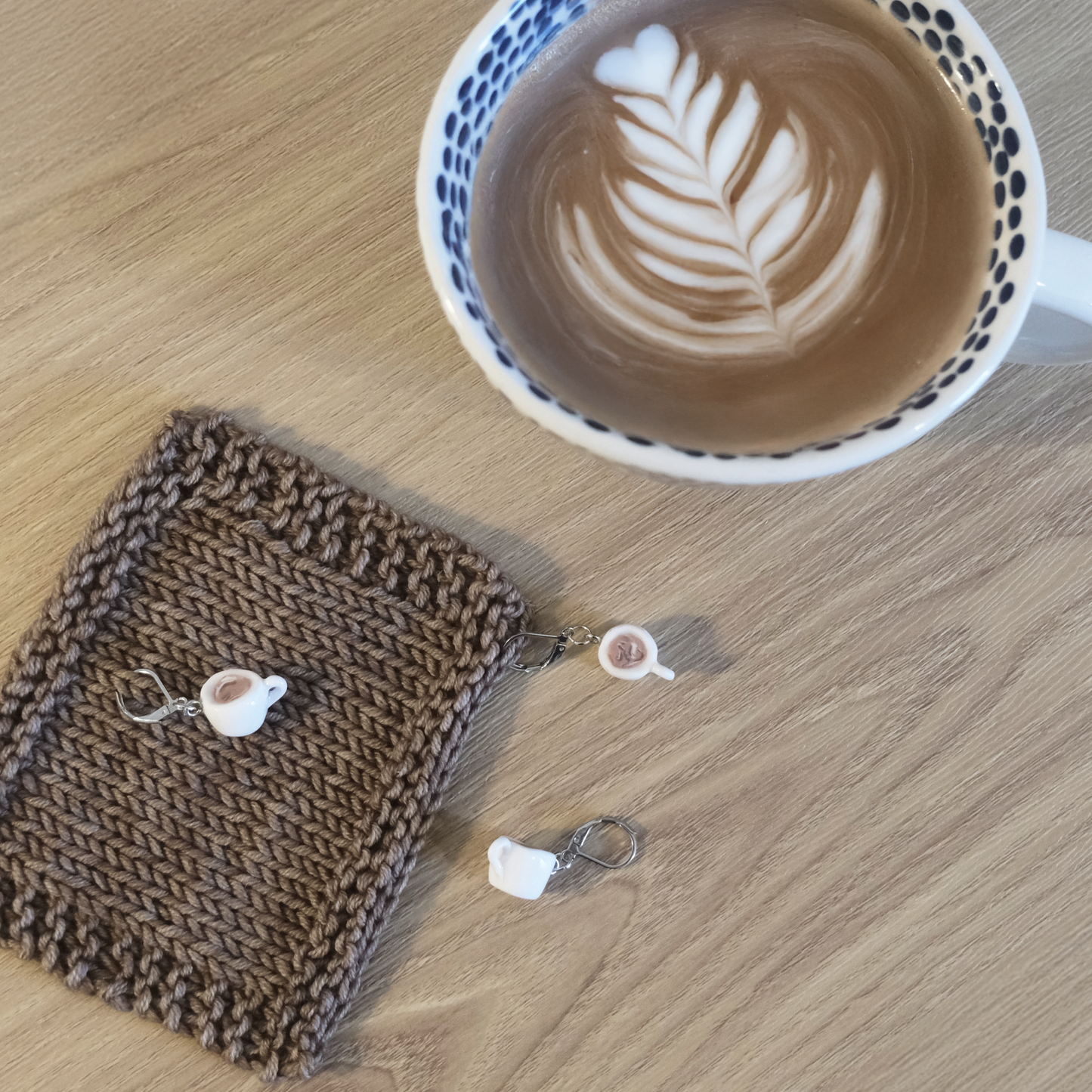 hot choc stitch marker