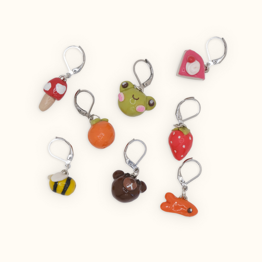Toadstool Stitch Marker