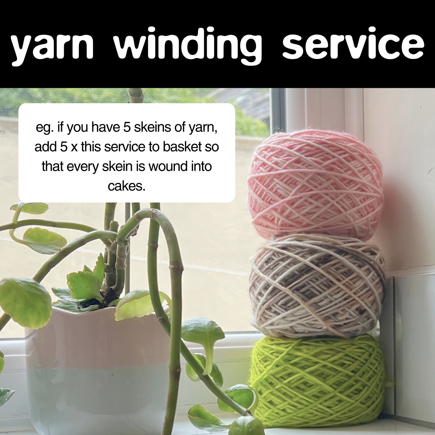 yarn winding sevice