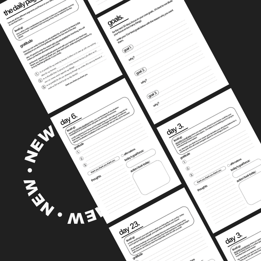 30 day manifestation challenge - digital PDF journal