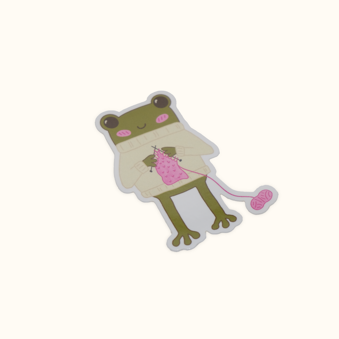 Tod the Frog Sticker