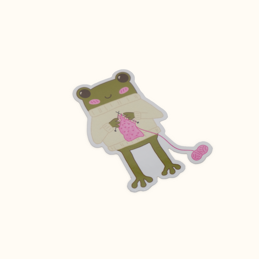 Tod the Frog Sticker