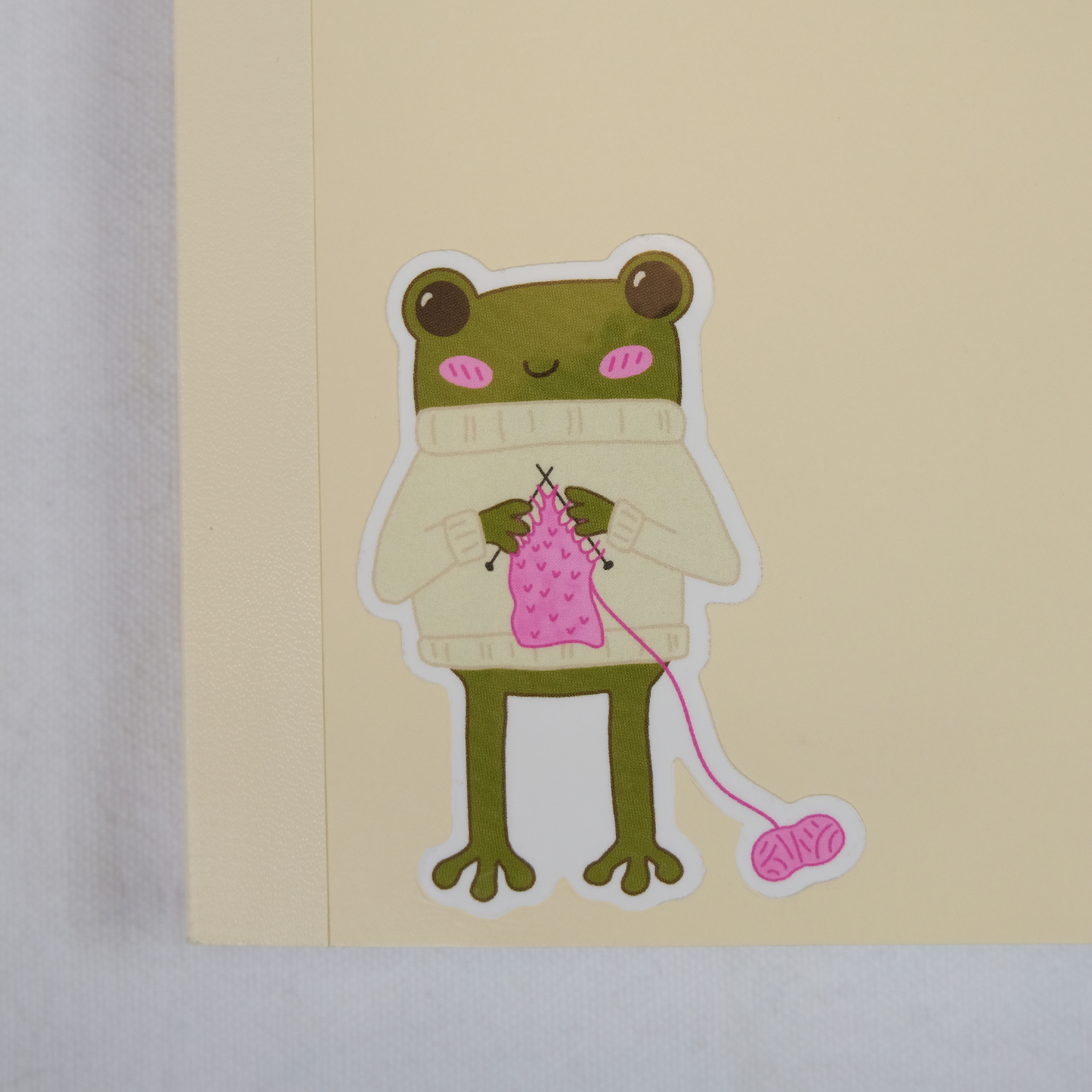 Tod the Frog Sticker