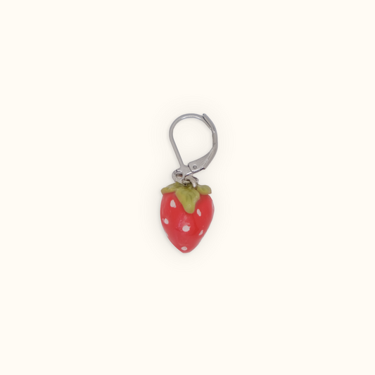 Strawberry Stitch Marker