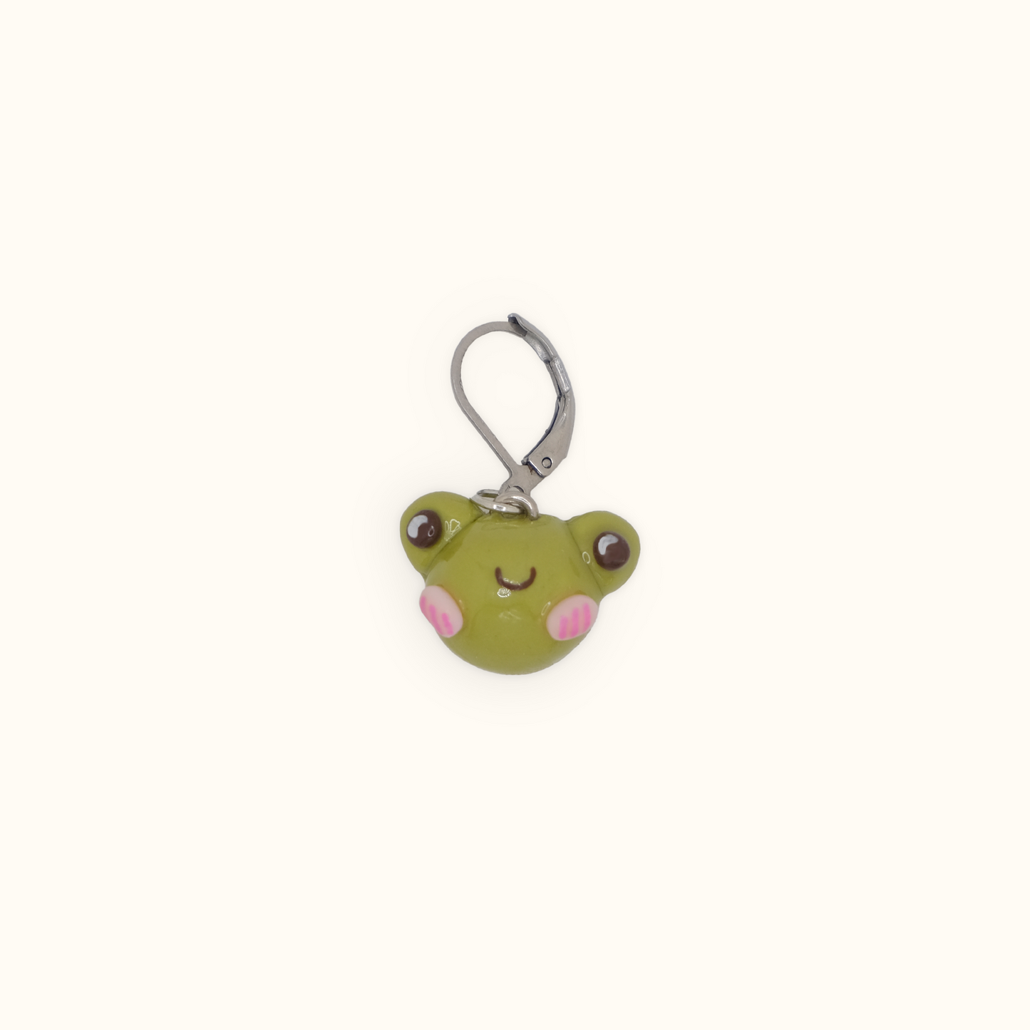 Tod the Frog Stitch Marker